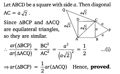 Triangles Class 10 Ex 6.4 NCERT Solutions PDF Q7