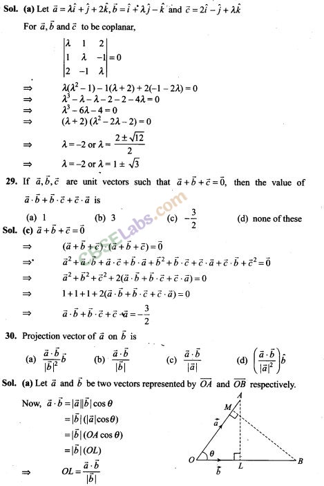 NCERT Exemplar Class 12 Maths Chapter 10 Vector Algebra Img 19