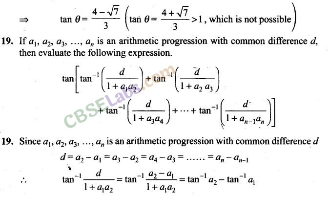 NCERT Exemplar Class 12 Maths Chapter 2 Inverse Trigonometric Functions Img 18