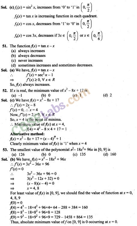 NCERT Exemplar Class 12 Maths Chapter 6 Application of Derivatives Img 27