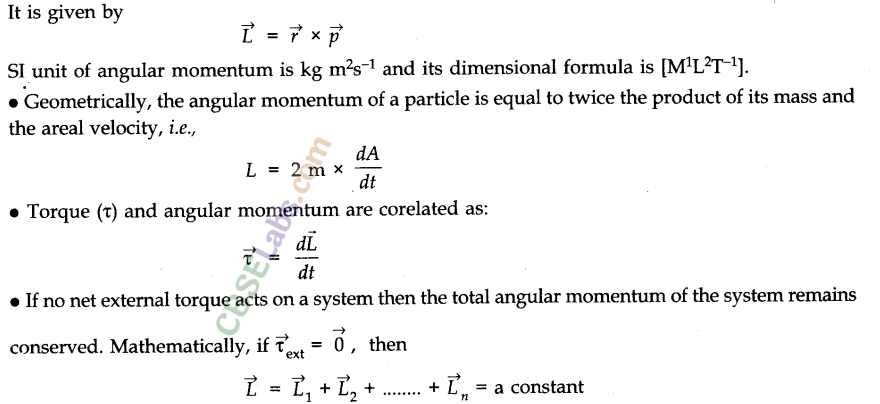 Systems of Particles and Rotational Motion Class 11 Notes Physics Chapter 7 img-8